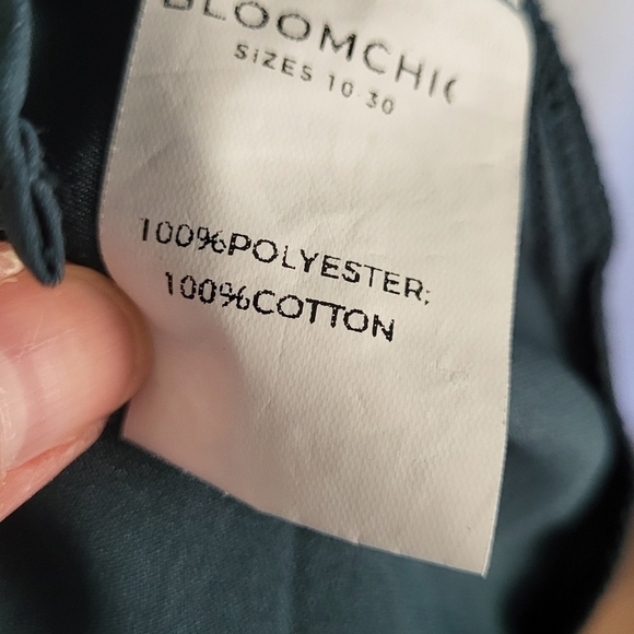 Bloomchic Broderie Frill Trim Lantern Sleeve Blouse - Picture 7 of 10